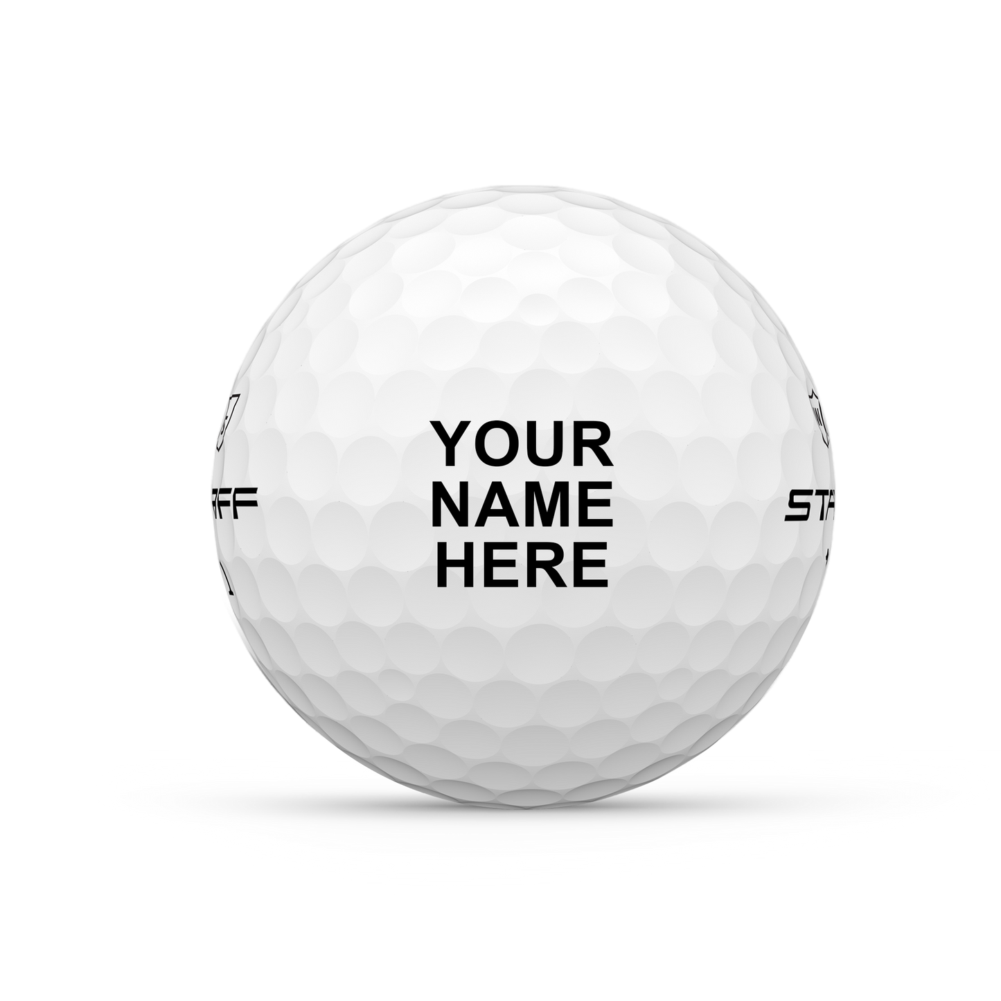 Wilson Ball - Staff Model Weiß inkl. Logo (12 Dutzend = 144 Bälle)